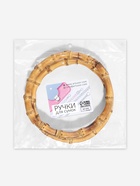 Ручки для сумки, 2 шт., бамбук, d=11.5/13 см, толщина 0.8 см - Фото 6