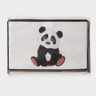 Короб стеллажный для хранения с крышкой «Малыш панда», 38×25×24 см - Фото 6