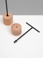 Подставка под серьги QF Т-образная, набор 3 шт., 16, 13.5, 11.5 см, чёрная - фото 52240064