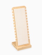 Подставка под цепочки QF, на 12 мест, 10×10×27 см, бежевая - Фото 3