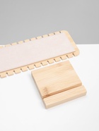 Подставка под цепочки QF, на 12 мест, 10×10×27 см, бежевая - Фото 7