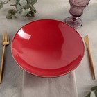 Чаша для салата d=26 см, цвет красный - Фото 1