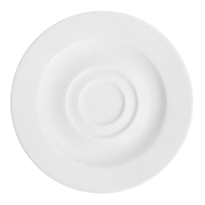 Блюдце для чашки эспрессо «Prime», 13 см, цвет белый - Фото 1