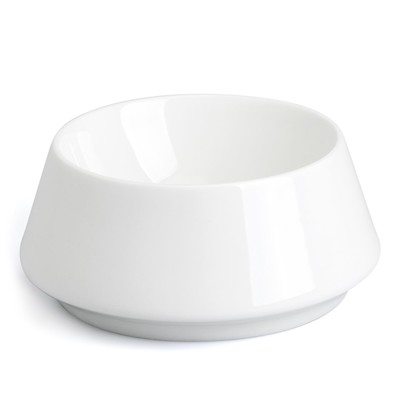 Чаша коническая «Slide», d=15 см, цвет белый