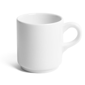 Чашка для эспрессо Ariane Prime, 6,5х6 см, цвет белый