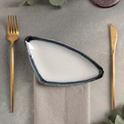 Тарелка треугольная Cosy & Trendy Sea Pearl, 20х10 см, цвет белый - фото 305563348