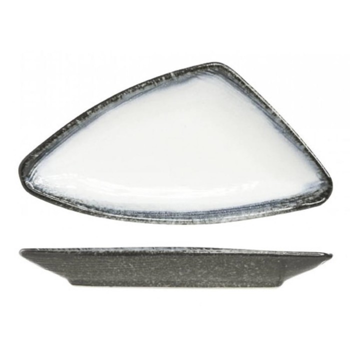 Тарелка треугольная «Sea Pearl», 20×10×2 см - Фото 1