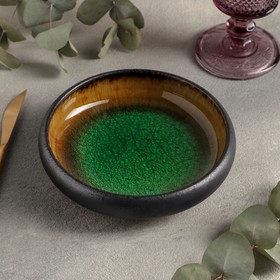 Чаша-салатник Cosy & Trendy Fervido, длина 15,5 см, цвет зелёный