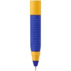 Ручка шариковая Cello Tri-Grip yellow barrel, узел 0.7 мм, резиновый упор, чернила синие, корпус жёлтый - Фото 4