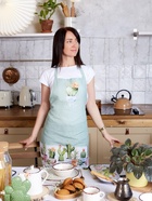 Фартук кухонный «Этель. Кактусы» 70×60 см, 100% хлопок, рогожка 160 г/м² - Фото 13