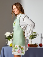 Фартук кухонный «Этель. Кактусы» 70×60 см, 100% хлопок, рогожка 160 г/м² - Фото 3