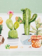 Фартук кухонный «Этель. Кактусы» 70×60 см, 100% хлопок, рогожка 160 г/м² - Фото 6