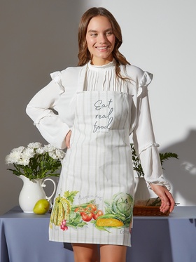 Фартук Этель Vegetable 70х60 см, 100% хлопок, репс 210 г/м2