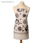 Фартук Этель Healthy life 60×65 см, 100% хлопок, репс 210 г/м² 4645881