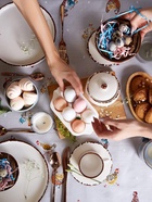 Скатерть пасхальная, Этель Chicken Ranch 220×147 см, 100% хлопок, репс 210 г/м² - Фото 3