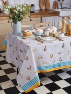 Скатерть пасхальная, Этель Chicken Ranch 110×147 см, 100% хлопок, репс 210 г/м² - Фото 16