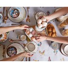 Скатерть пасхальная, Этель Chicken Ranch 110×147 см, 100% хлопок, репс 210 г/м² - Фото 6