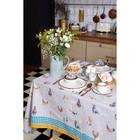 Скатерть пасхальная, Этель Chicken Ranch 110×147 см, 100% хлопок, репс 210 г/м² - Фото 9