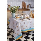 Скатерть пасхальная, Этель Chicken Ranch 110×147 см, 100% хлопок, репс 210 г/м² - Фото 10
