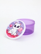 Ланч - бокс круглый «Кошечка», 500 мл - Фото 3