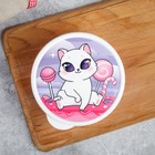 Ланч - бокс круглый «Кошечка», 500 мл - Фото 3