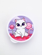 Ланч - бокс круглый «Кошечка», 500 мл - Фото 5