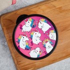 Ланч - бокс круглый «Единороги», 500 мл - Фото 3