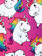 Ланч - бокс круглый «Единороги», 500 мл 4569102