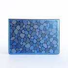 Обложка для паспорта, цвет синий - фото 24420554