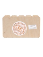 Кашпо деревянное 24×12×9 см "Заборчик", натуральный Дарим Красиво 4388439