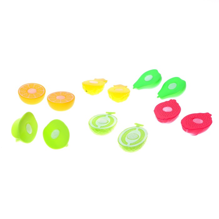 Набор продуктов для резки «Полезный перекус», с посудкой 46422