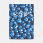 Обложка для паспорта, цвет синий - фото 2570564