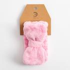 Повязка на голову «Этель», розовая - Фото 3