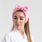 Повязка на голову «Этель», розовая - Фото 1