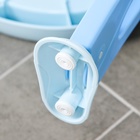 Детская накладка - сиденье на унитаз «Пингвин», голубая - Фото 3