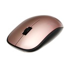Мышь Gembird MUSW-111-RG, беспроводная,оптическая, 1200 dpi, 1xAA, USB, цвет розовое золото - Фото 2