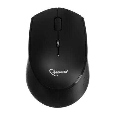 Мышь Gembird MUSW-351, беспроводная, оптическая, BT, встр. аккум., 4 кн., 1600 dpi, черная