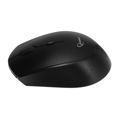 Мышь Gembird MUSW-351, беспроводная, оптическая, BT, встр. аккум., 4 кн., 1600 dpi, черная
