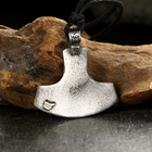 Амулет-брелок "Топор Перуна" №20, олово (комплект 2 шт) - фото 23901274