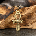 Амулет-брелок «Крест жизни Анкх» №03, металлический - Фото 5