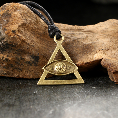 Амулет-брелок «Око Божественной Мудрости» №59, металлический