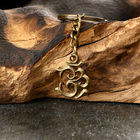 Амулет-брелок "Ом" №21, металлический (комплект 2 шт) - фото 23901376