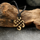 Амулет-брелок "Узел Долголетия" №51, металлический (комплект 2 шт) - фото 24467056