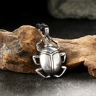 Амулет-брелок, тотем «Жук Скарабей» №02, металлический - Фото 1