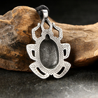 Амулет-брелок, тотем «Жук Скарабей» №02, металлический - Фото 3