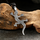 Амулет-брелок, тотем "Саламандра" №05, металлический - фото 23901413