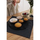 Решётка для глазирования и остывания кондитерских изделий «Круг», 29×2.1 см, чёрная - Фото 7