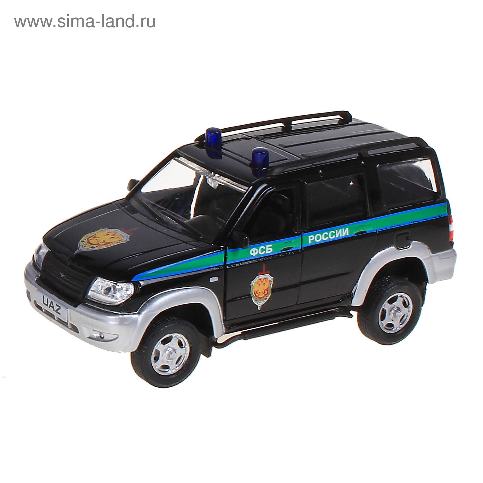 Машина Uaz patriot - ФСБ России, масштаб 1:43 (583691) - Купить по цене от  262.38 руб. | Интернет магазин SIMA-LAND.RU