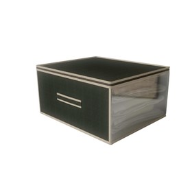 Кофр большой «Классик чёрный», 60х50х30 см