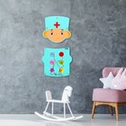 Бизиборд из составных частей «Профессии» на стену 3 шт., 58×107 см - Фото 4